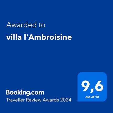 Villa L'Ambroisine لور المظهر الخارجي الصورة